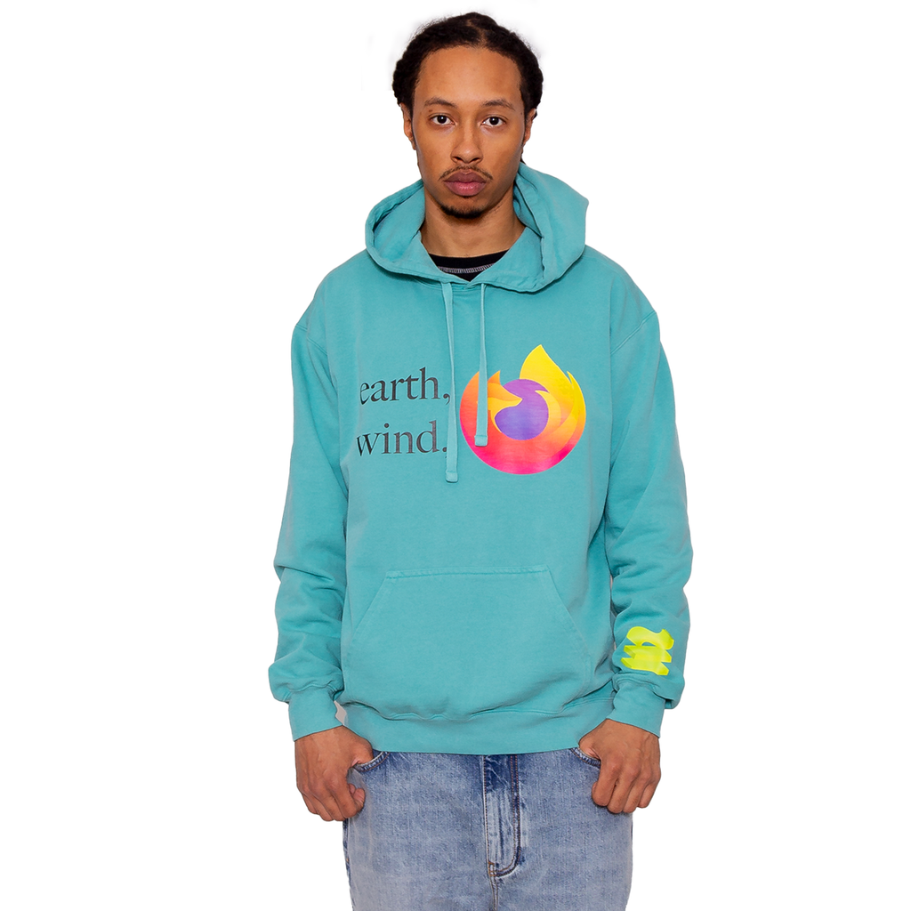 Earth, Wind, Firefox Hoodie – Congruent Space *₊˚⁎*₊