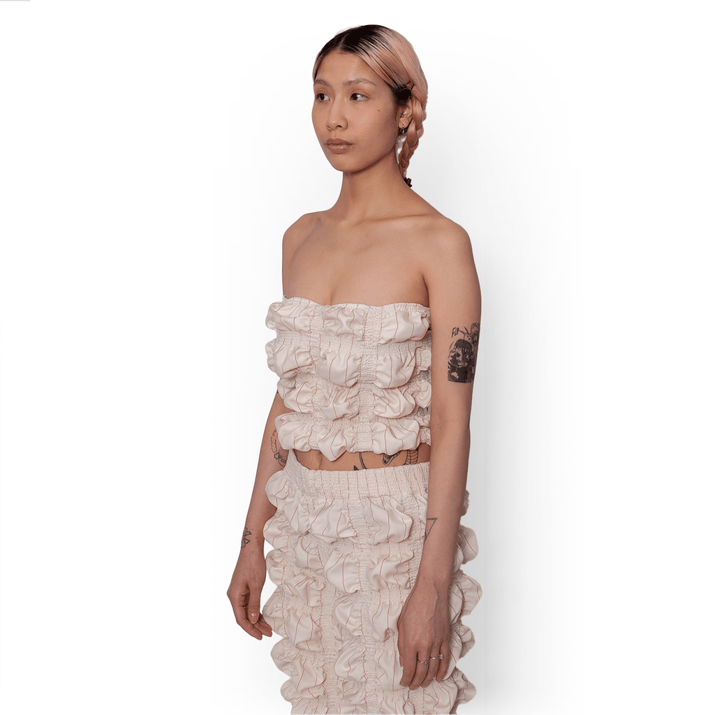 Vertigo Corset (Ivory) – Congruent Space *₊˚⁎*₊