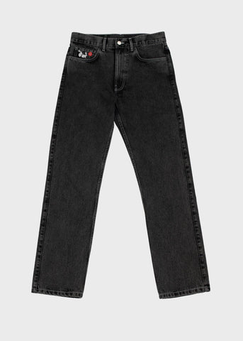 Saturday Night Beaver Jeans (Washed Black)