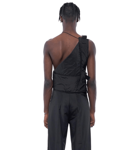 Vest with Drawstring Detail-Heliot Emil