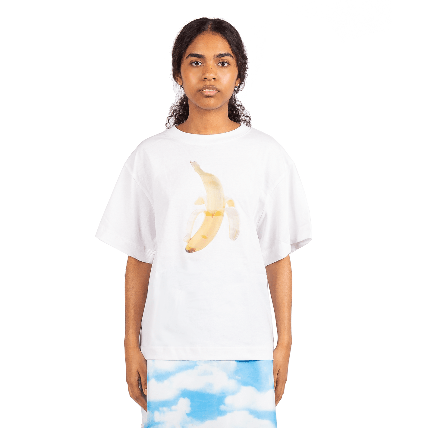 Banana print online t shirt