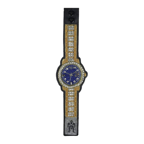 Gold W-Bracelet-Walter Van Beirendonck