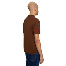 Upside Down Knitted Shirt (Brown)
