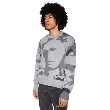 Knit Sweater with Jacquard Artwork-Heliot Emil