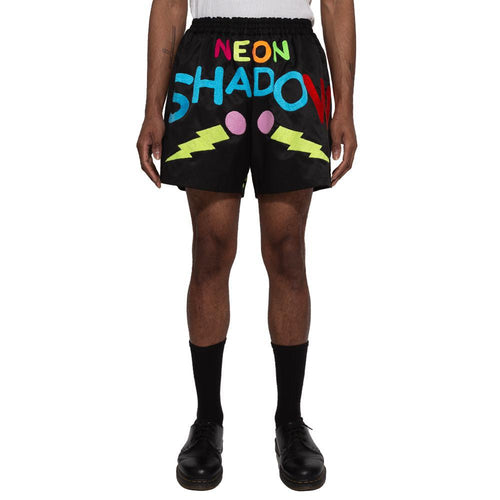 Neon Shadow Shorts (Black)