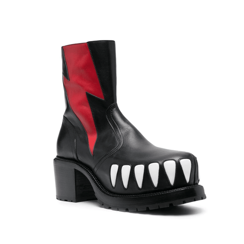 Hyper Glam Boots (Black / Red)