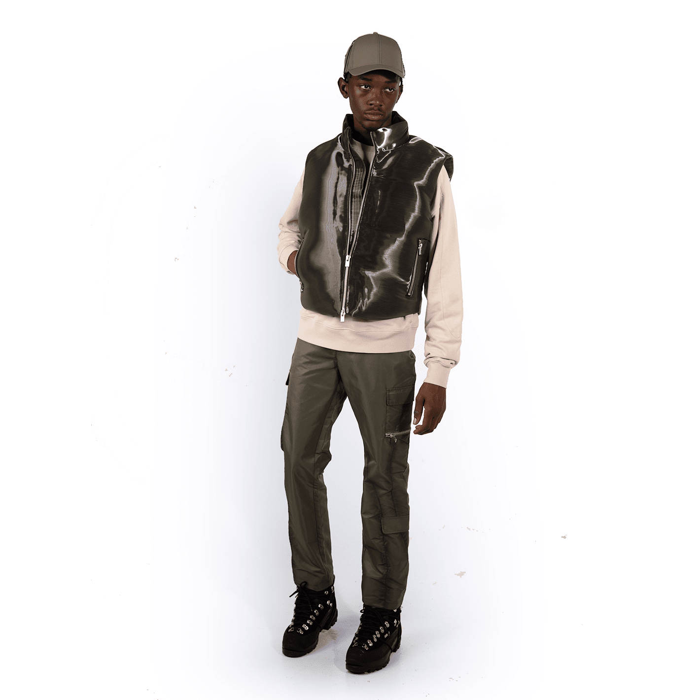 Liquid Metal Vest – Congruent Space *₊˚⁎*₊ Liquid Metal Vest – Congruent Space *₊˚⁎*₊