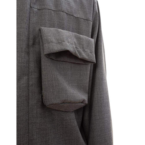 Grey Patch Pocket Jacket-N. Hoolywood
