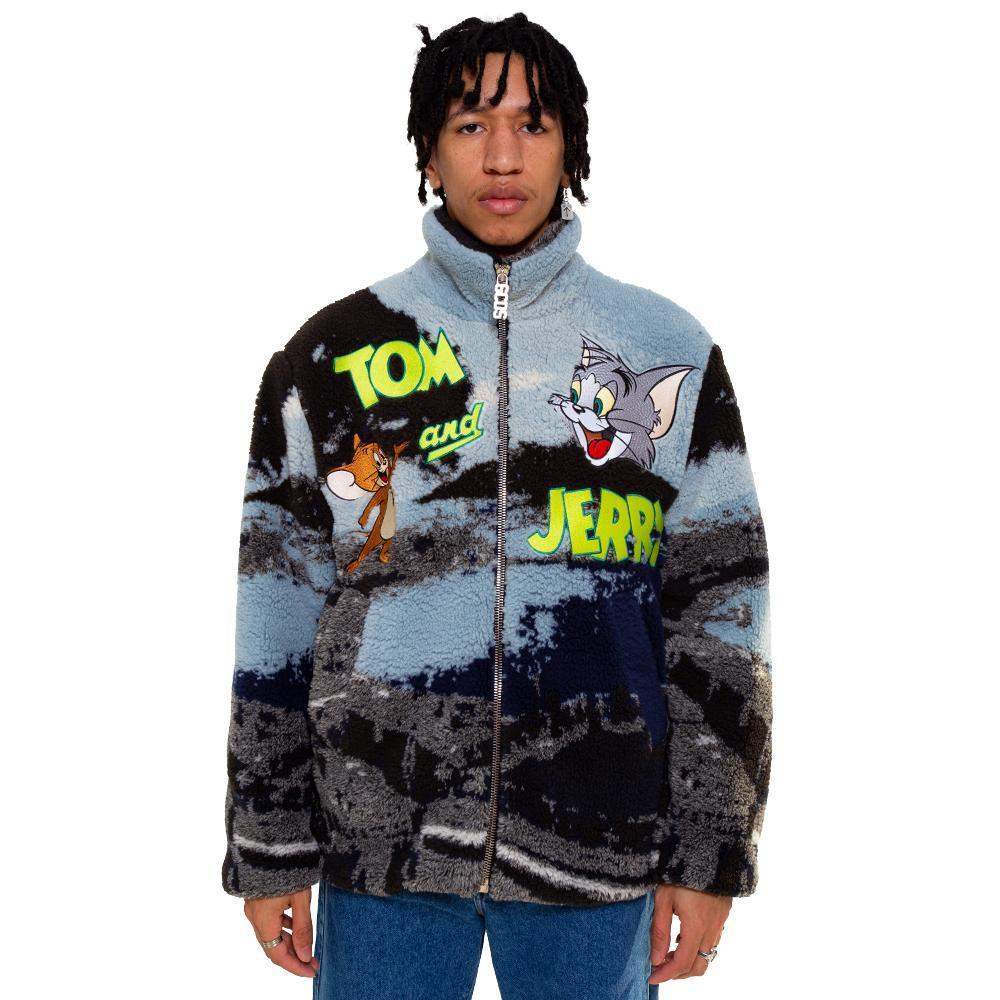 Tom Jerry Napoli Pile Jacket – Congruent Space *₊˚⁎*₊