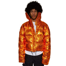 R/L Bubble Jacket (Orange)-Ron Louis