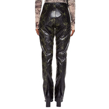 Chimera Fake Leather Snake Pants (Womens)-LEO