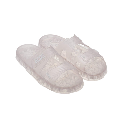 Transparent Rubber Sandals-GCDS