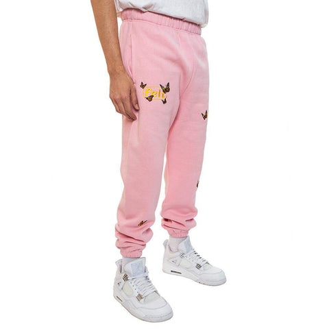Pink Butterfly Sweatpant-FELT
