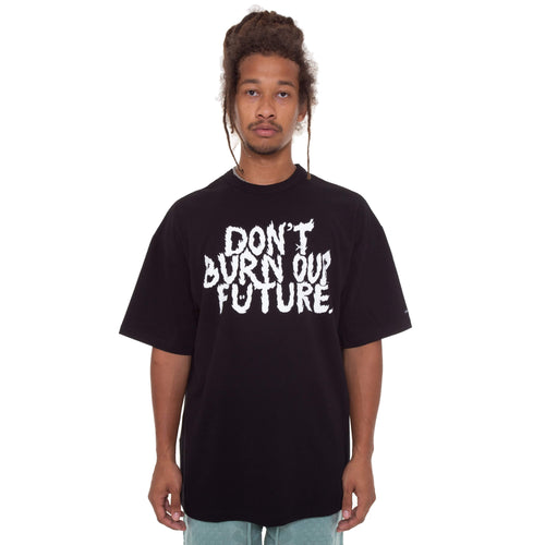 Don't Burn Our Future T-shirt [Black]-AJOBYAJO