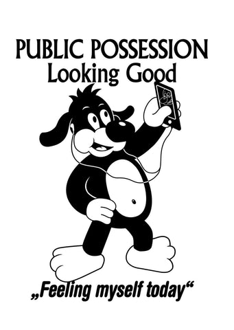 Selfie Dog T-Shirt-Public Possession