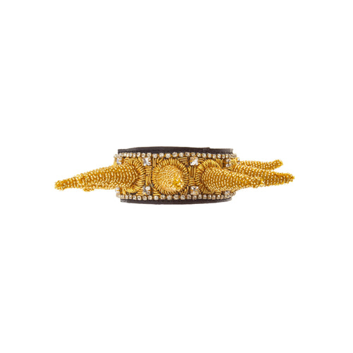 Gold Spiky Bracelet-Walter Van Beirendonck