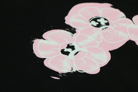 Pink Sad Flowers Tee-Liam Hodges