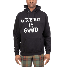Greed Is Good Black Champion Hoodie-Dolor