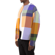 White Check Color Block Top-N. Hoolywood
