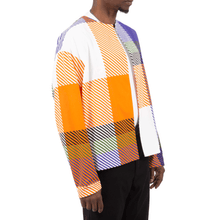 White Check Color Block Top-N. Hoolywood