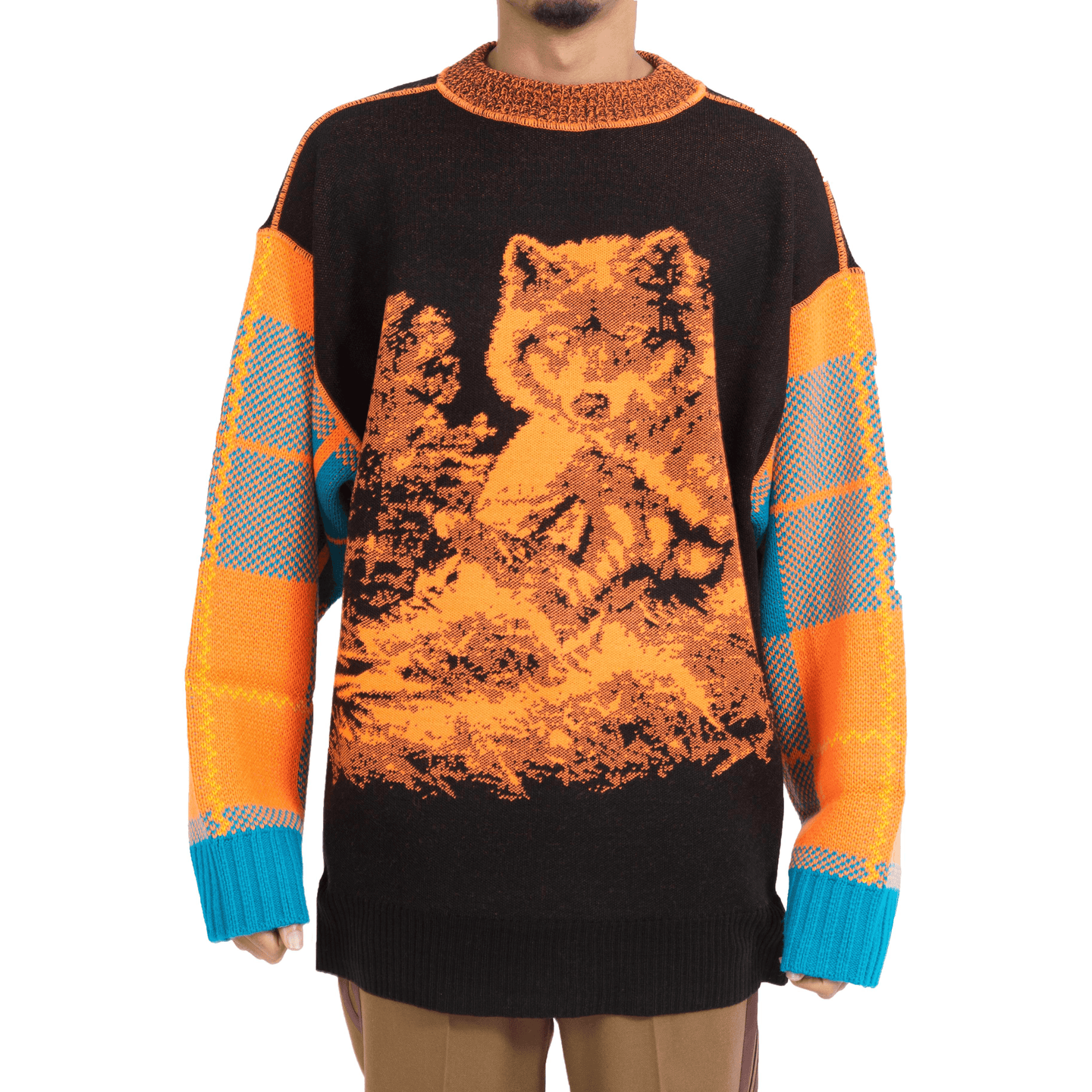 4 Ways Jacquard Big Knit – Congruent Space *₊˚⁎*₊ 4 Ways Jacquard Big Knit – Congruent Space *₊˚⁎*₊