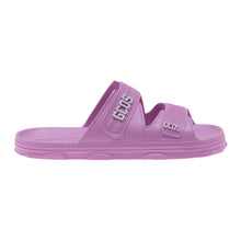 Pink Fluo Rubber Sandals-GCDS