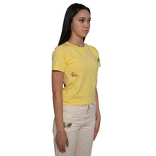 Nature On Fire Baby Tee (Yellow)
