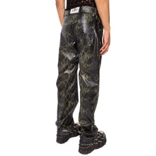 Satyr Fake Leather Snake Pants (Unisex)-LEO