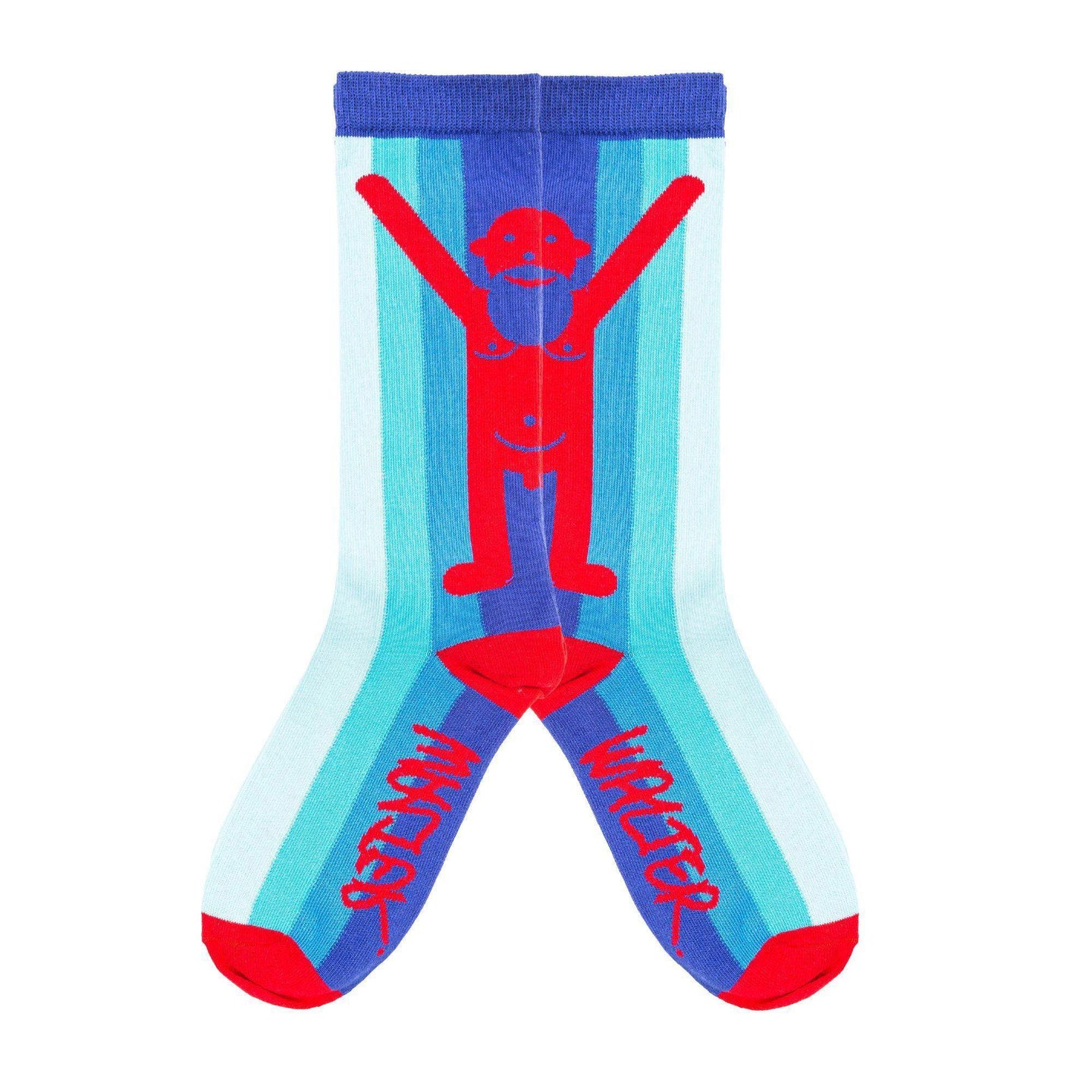 Walter Socks (Blue)-Walter Van Beirendonck