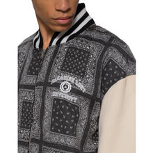 PLU Varsity Jacket (Black Paisley)