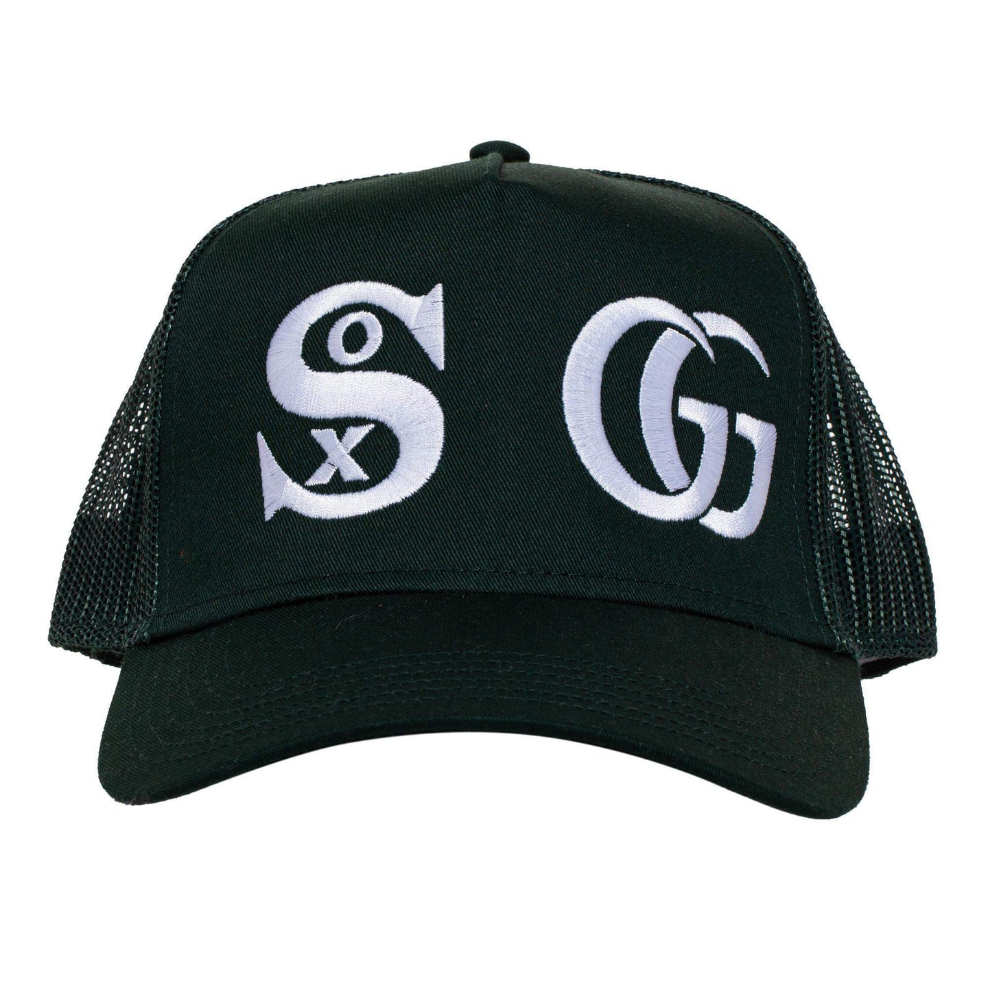 Sox GG Trucker Cap (Hunter Green)-Bravest Studios
