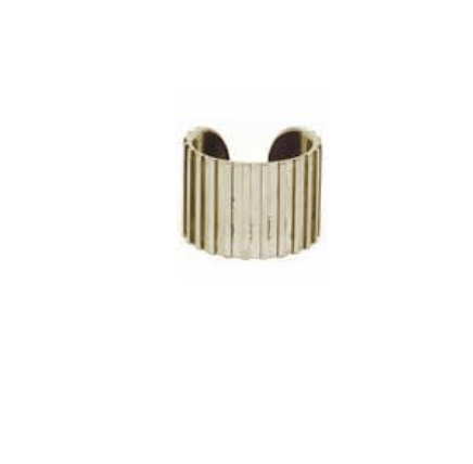 Striated Ring (PVD Gold)